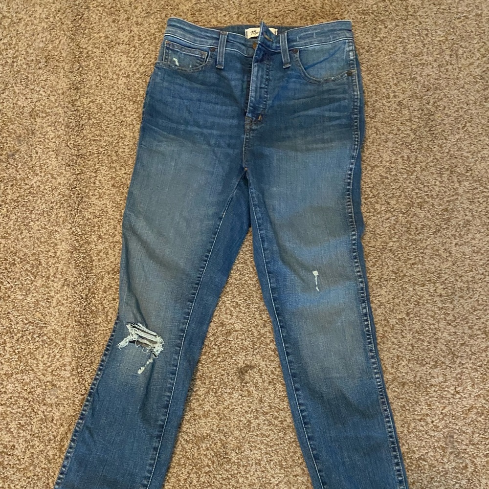 Madewell Curvy High Rise Skinny Jeans